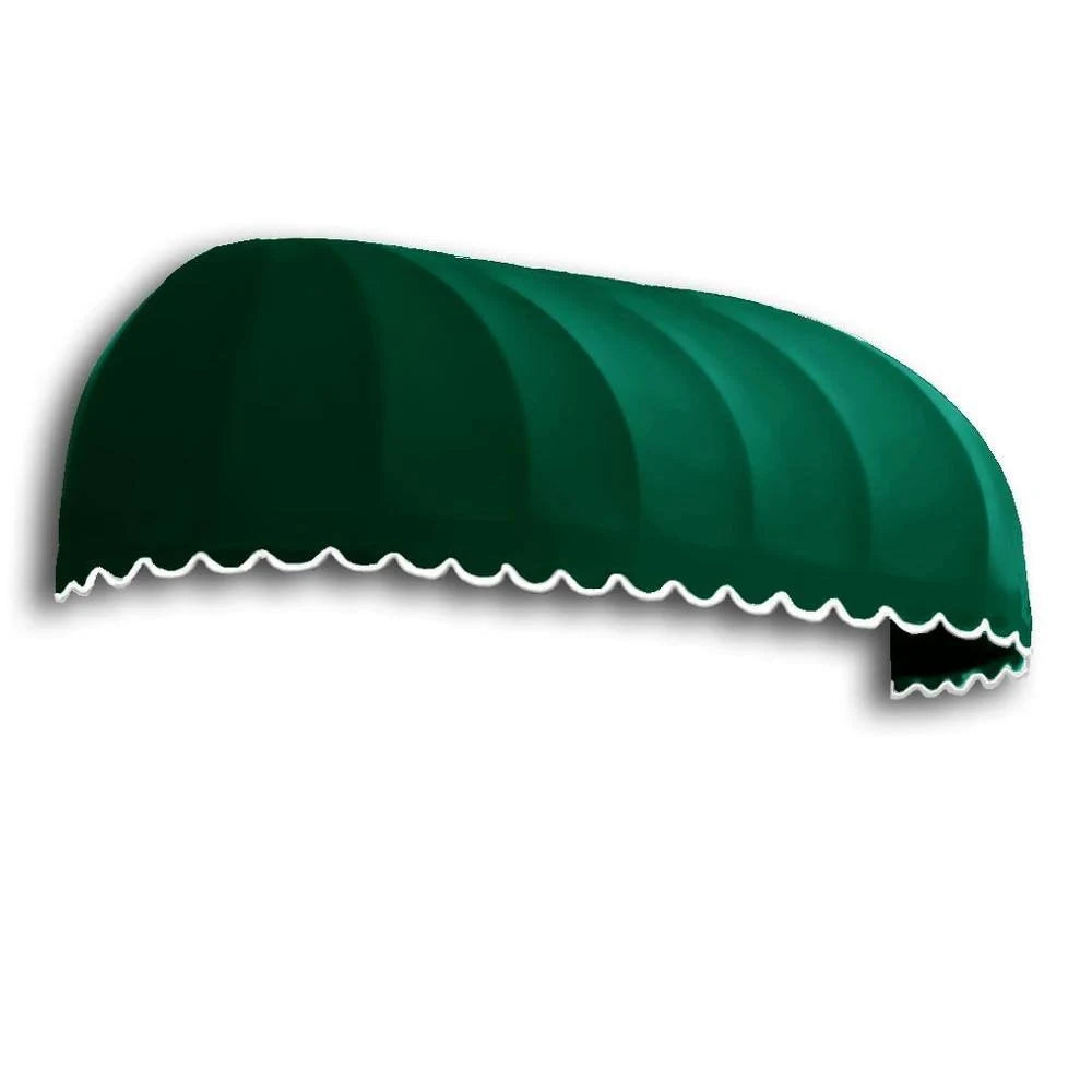 Forest Green Window Entry Awning 10.38 ft Wide 31 in H 24 in D K42648