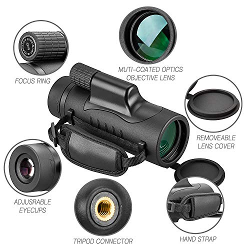 8x42 Compact Waterproof Monocular Telescope I8271