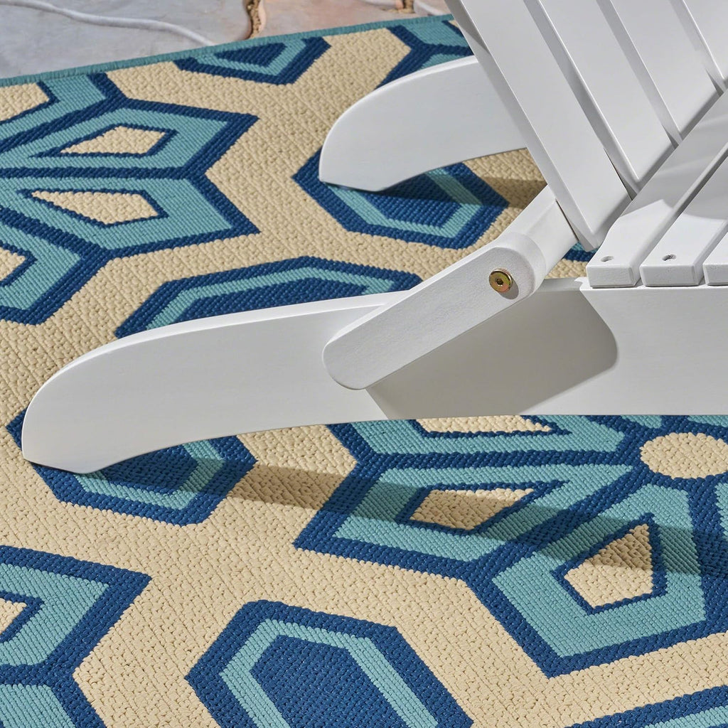 White Finish Acacia Wood Adirondack Chair U434589