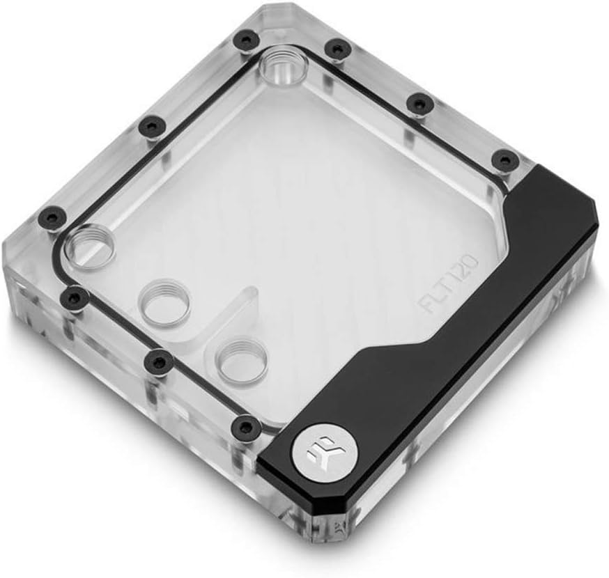 EK-Quantum Volume FLT 120 Reservoir, Digital RGB, Plexi O37872