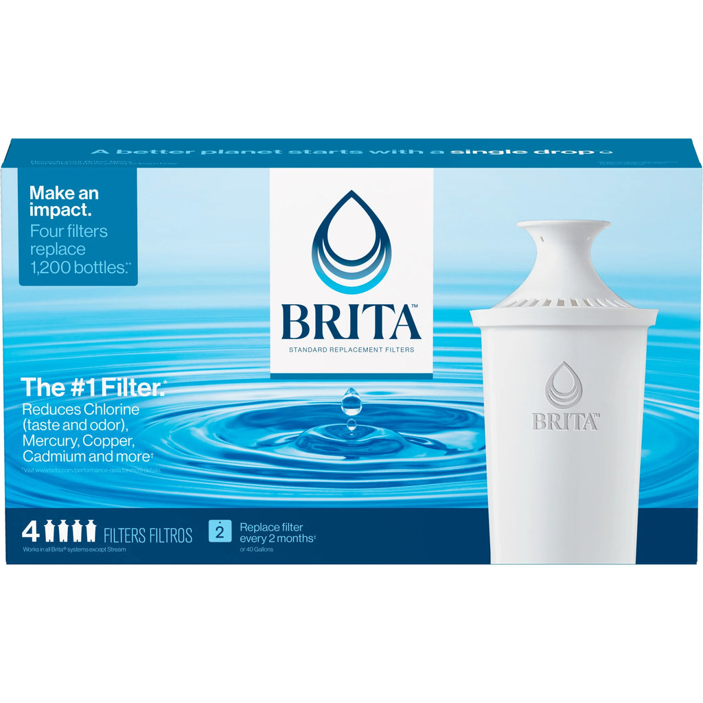 White 4 Replacement Water Filters F577