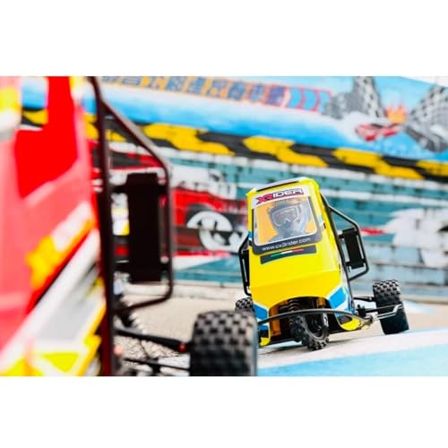2 in 1 High Speed RC Car Electric Tricycle Motorcycle RTR Drift Yellow K8917