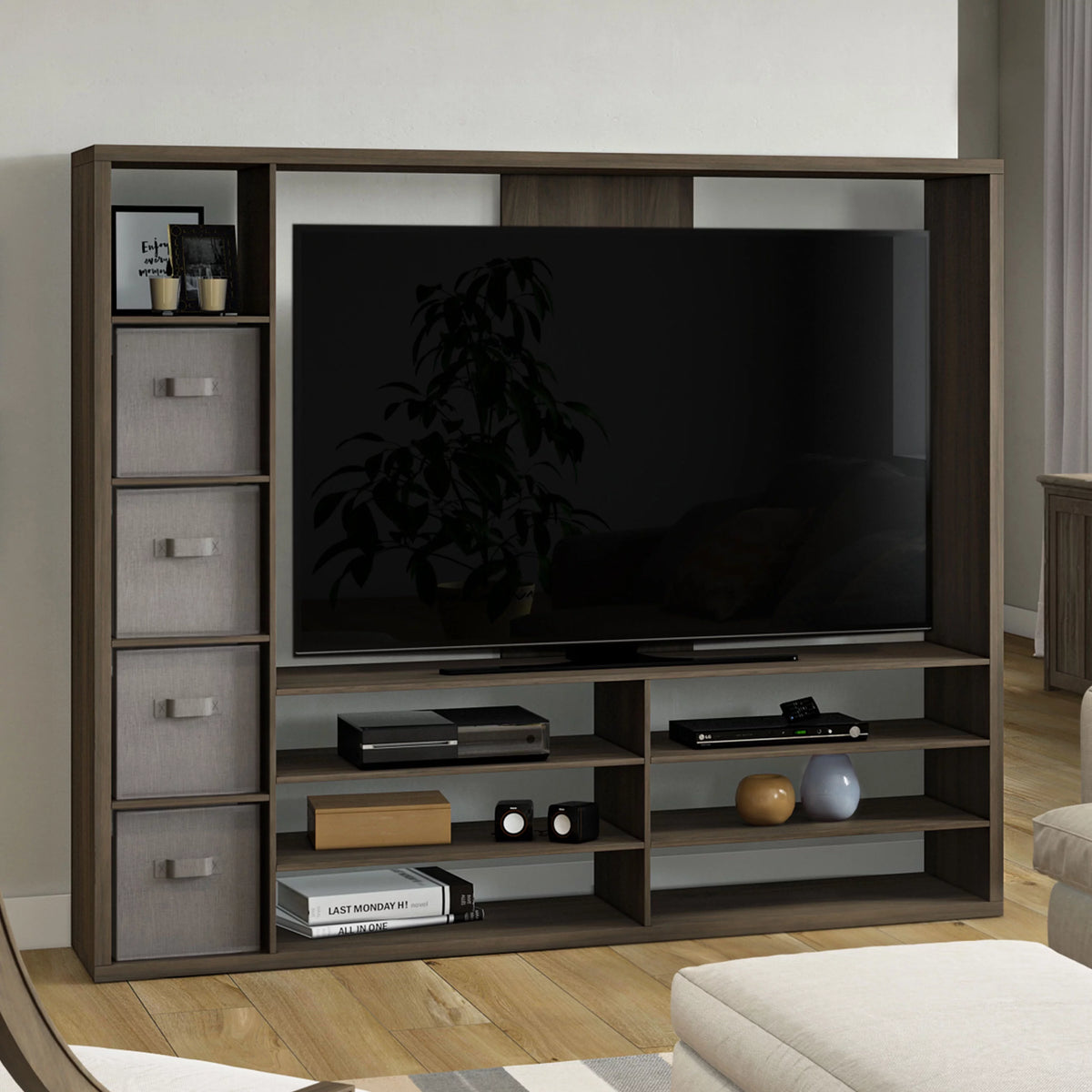 Black Entertainment Center for TVs up to 55 L33530