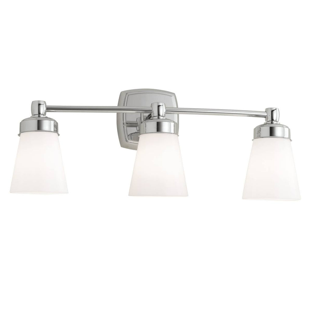 Soft Square 3 Light Sconce B4118