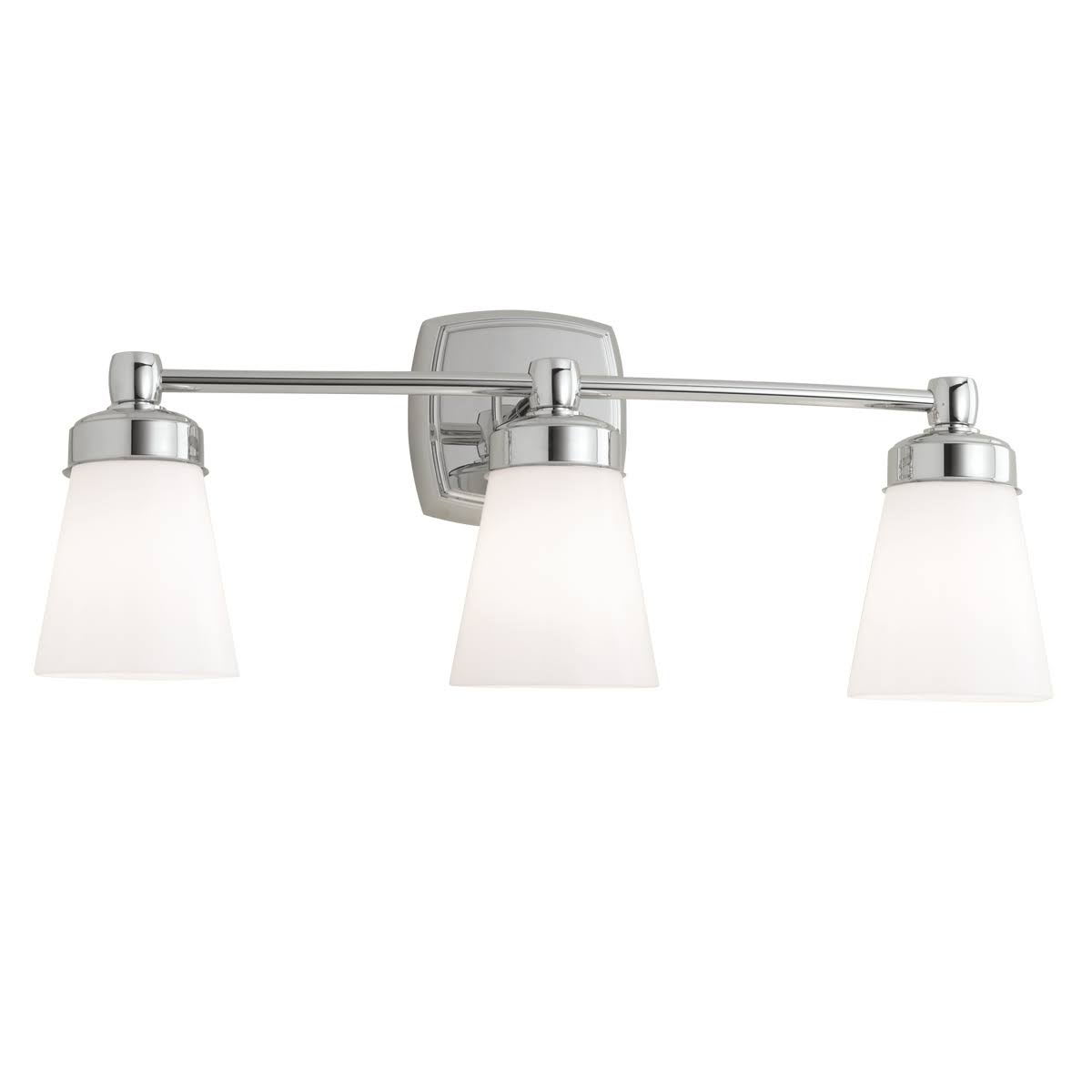 Soft Square 3 Light Sconce B4118
