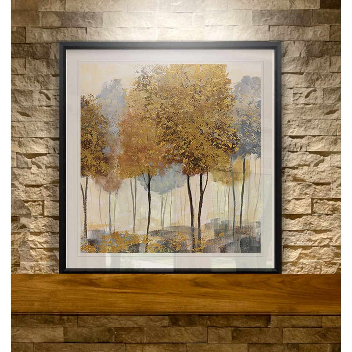 Framed Giclee Print 32x32 P8564