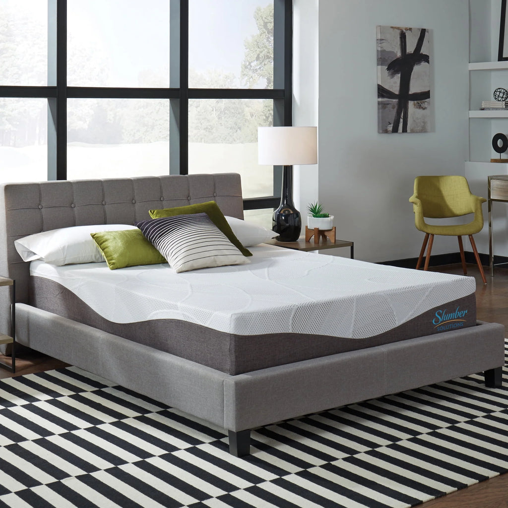 Gel Memory Foam Mattress, Twin, Plush O3240