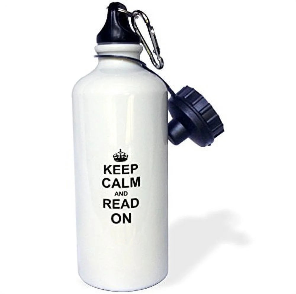 21 oz Black Sports Water Bottle P140689