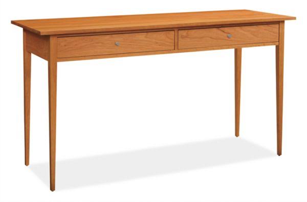 Cherry Wood Console Table with Maple Wood Knobs J3453