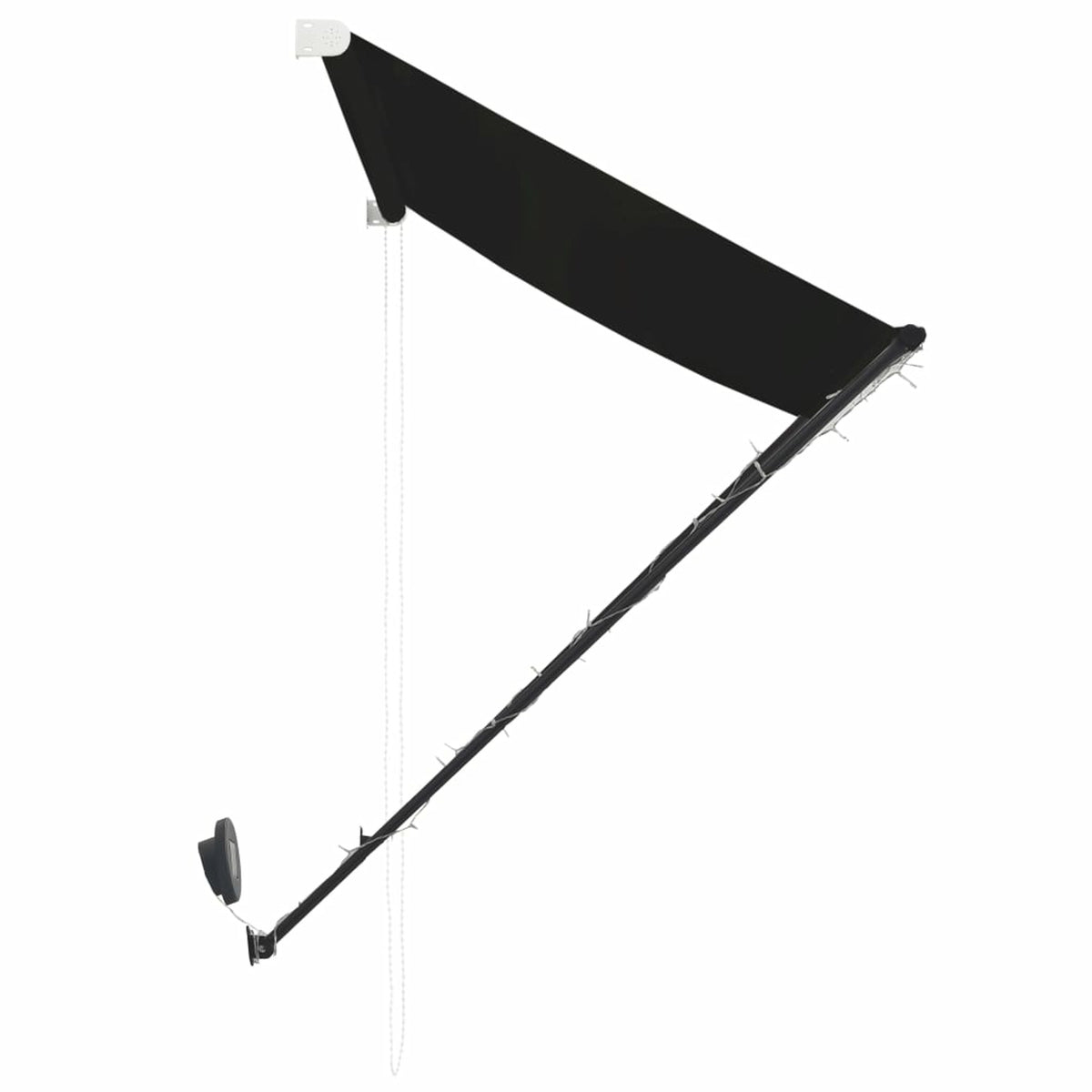Retractable Awning 98.4"x59.1" Anthracite D350914