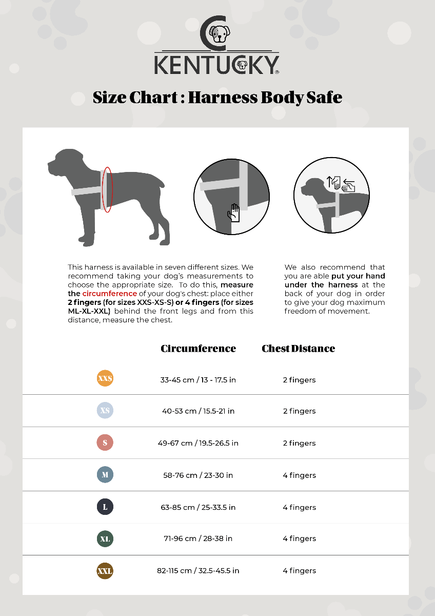 Wool Dog Harness M7179