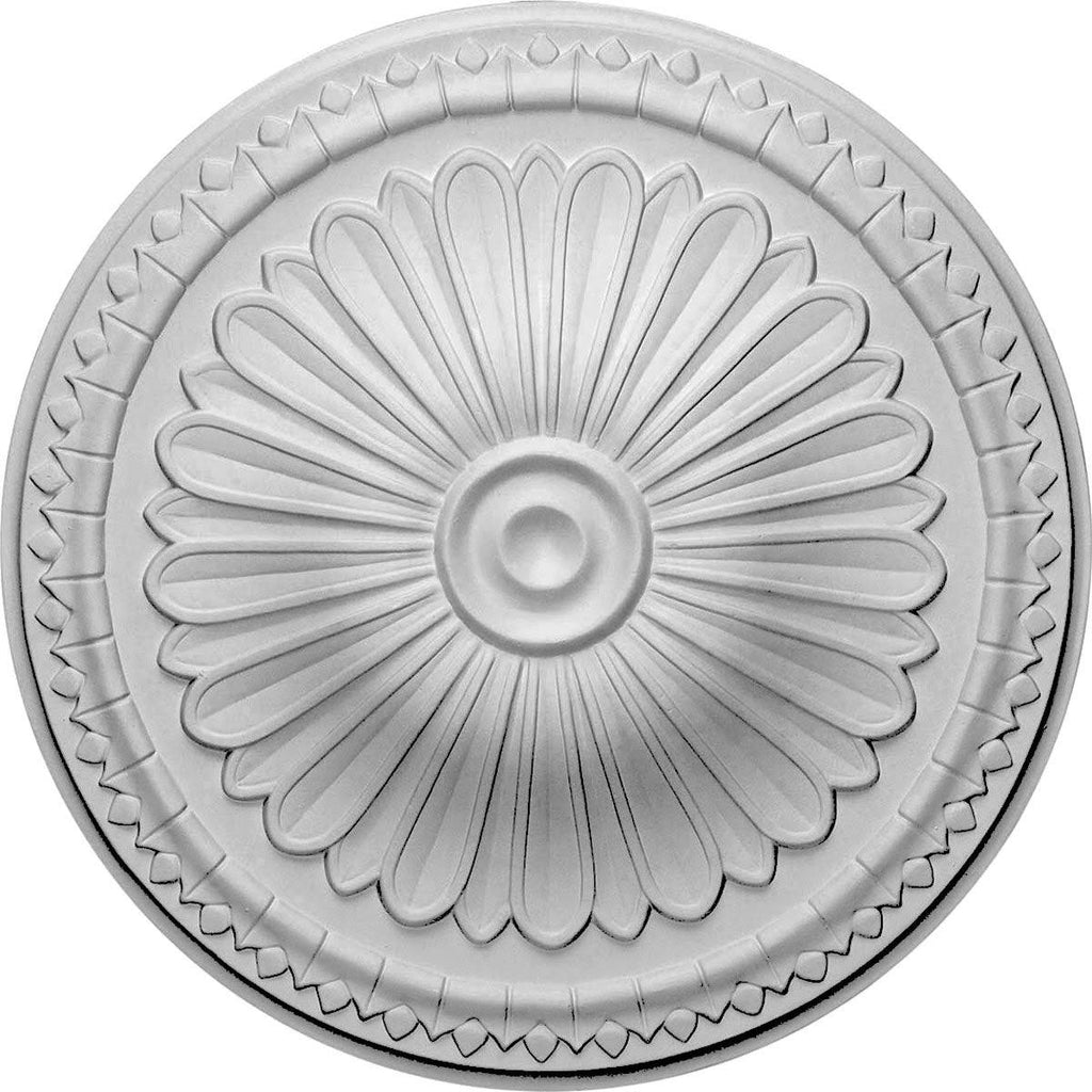 15x22OD x 1 3/4x22P Ceiling Medallion, Hand-Painted H9558