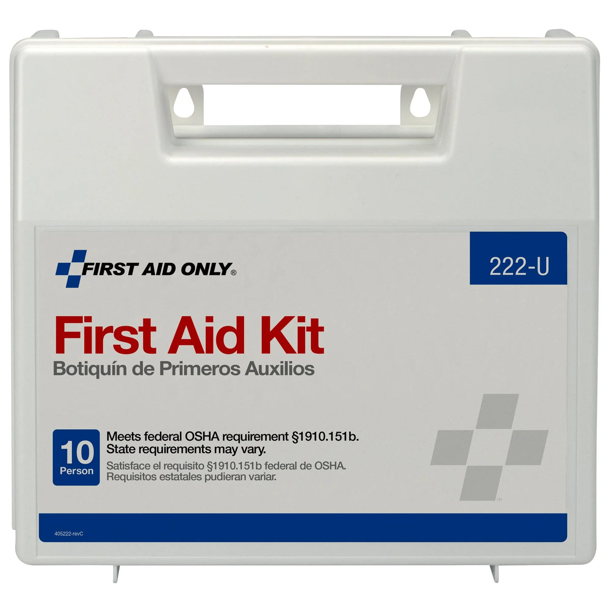 62 Piece 10 Person OSHA First Aid Kit L5113