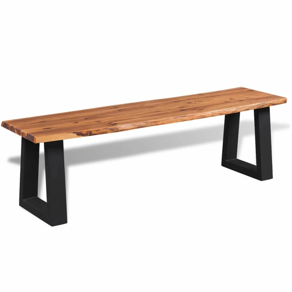Solid Acacia Wood Bench C7316