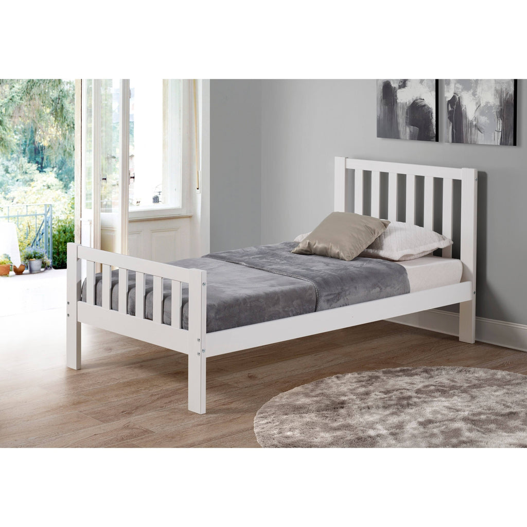 Dove Gray Twin Bed N1530