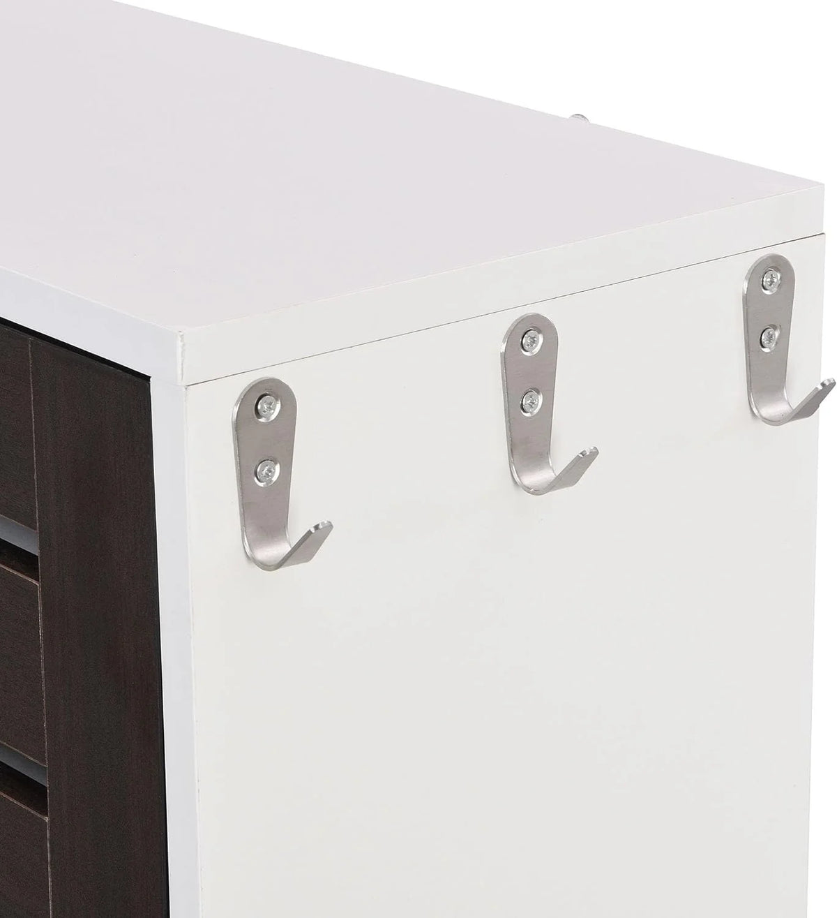 Slim Shoe Cabinet with 3 Flip Drawers C109
