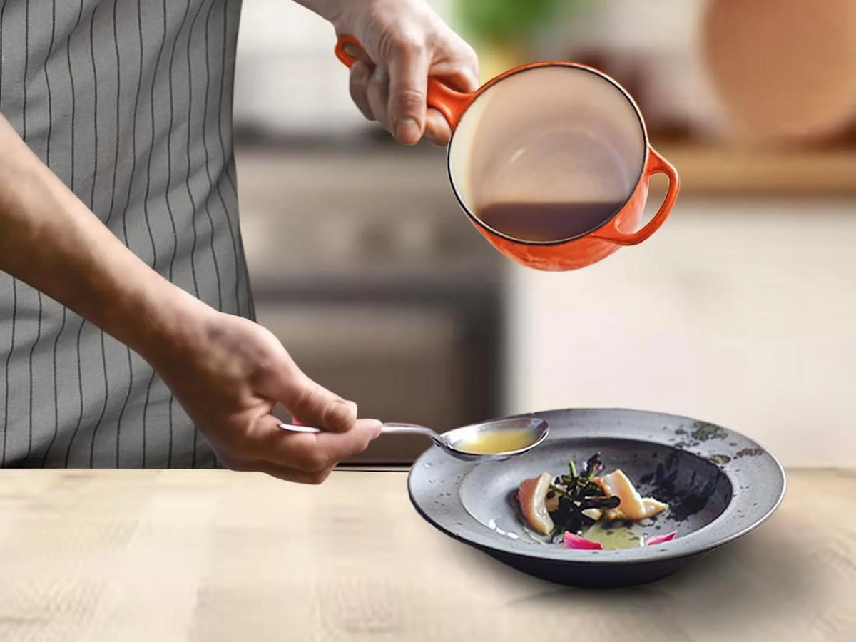 3 Qt Enameled Cast Iron Cookware Set J3133