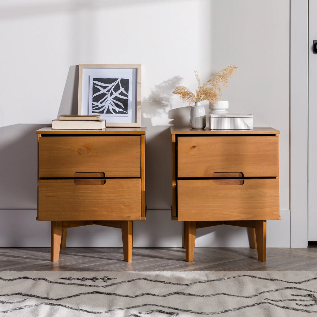 2-Drawer Nightstand O927