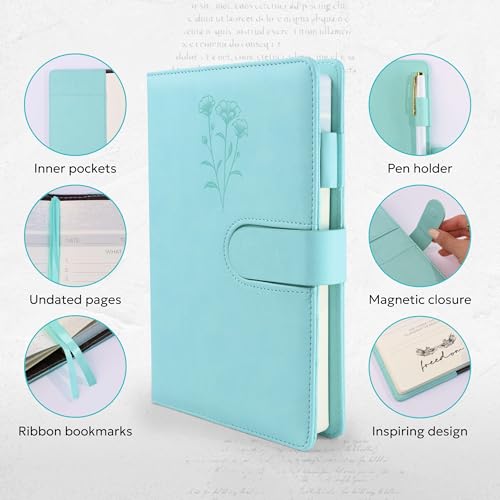 Leather Prayer Journal Notebook & Planner I2417