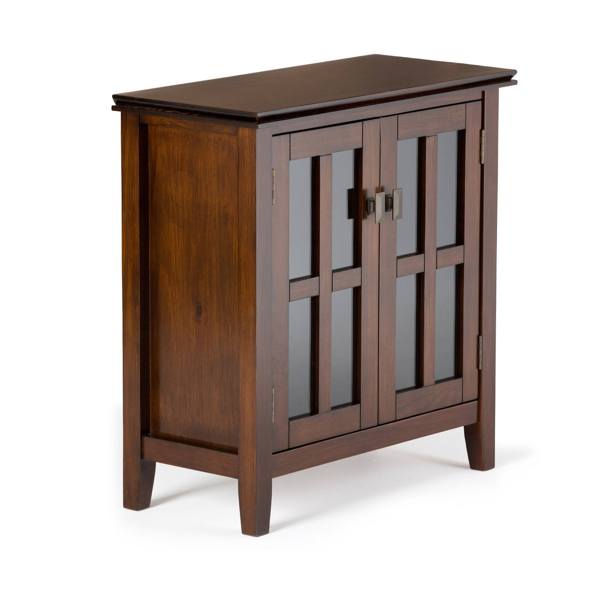 Solid Wood 30 inch Wide Low Storage Cabinet Y3966