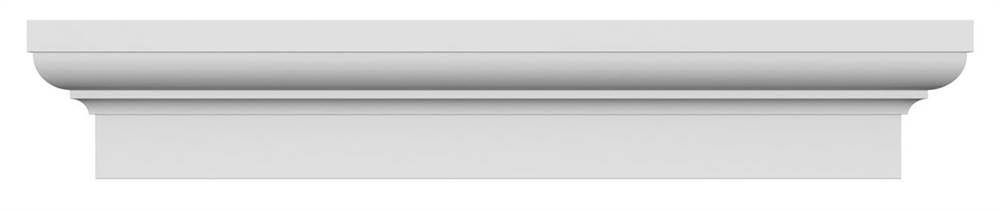 137x22 Bottom Width x 141 1/4x22 Top Width x 5 1/2x22H x 1 3/4x22P Crosshead G621