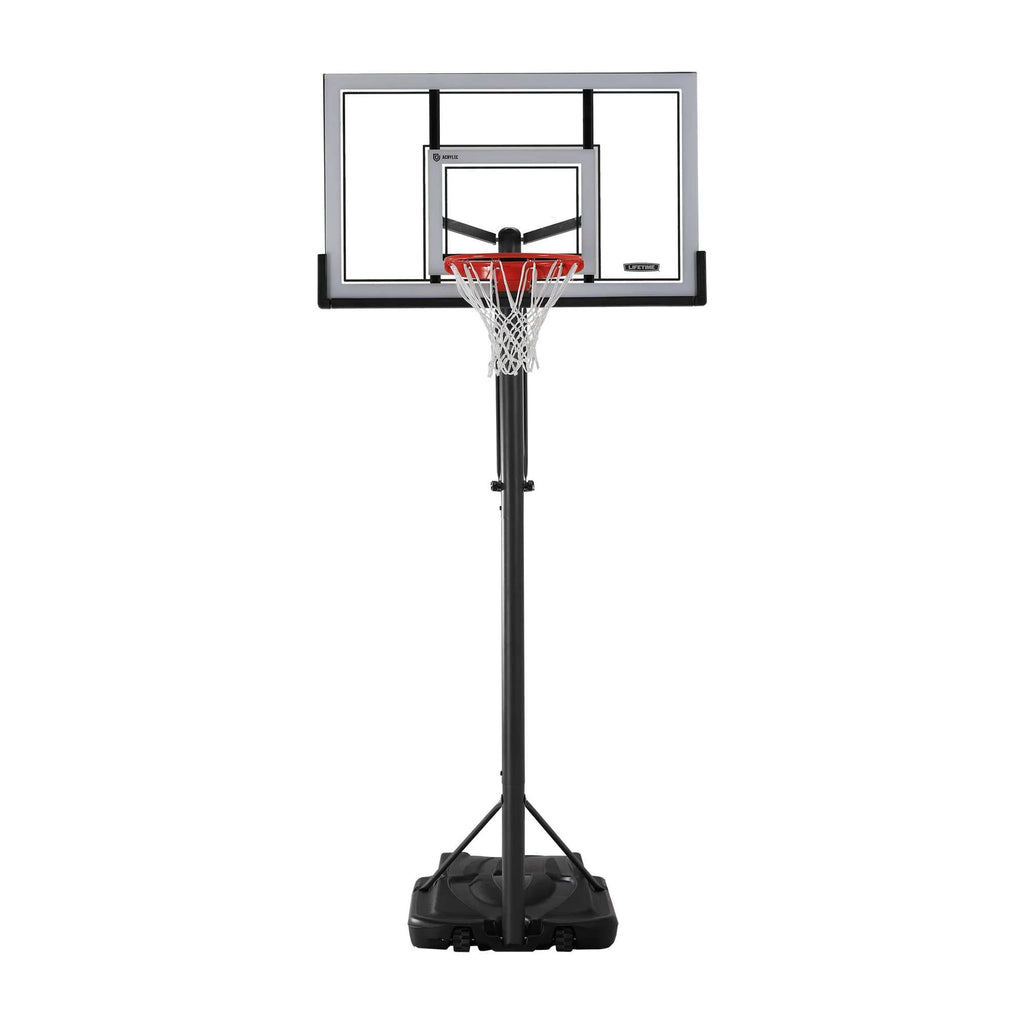 Adjustable Portable Basketball Hoop 54-Inch Acrylic T706619