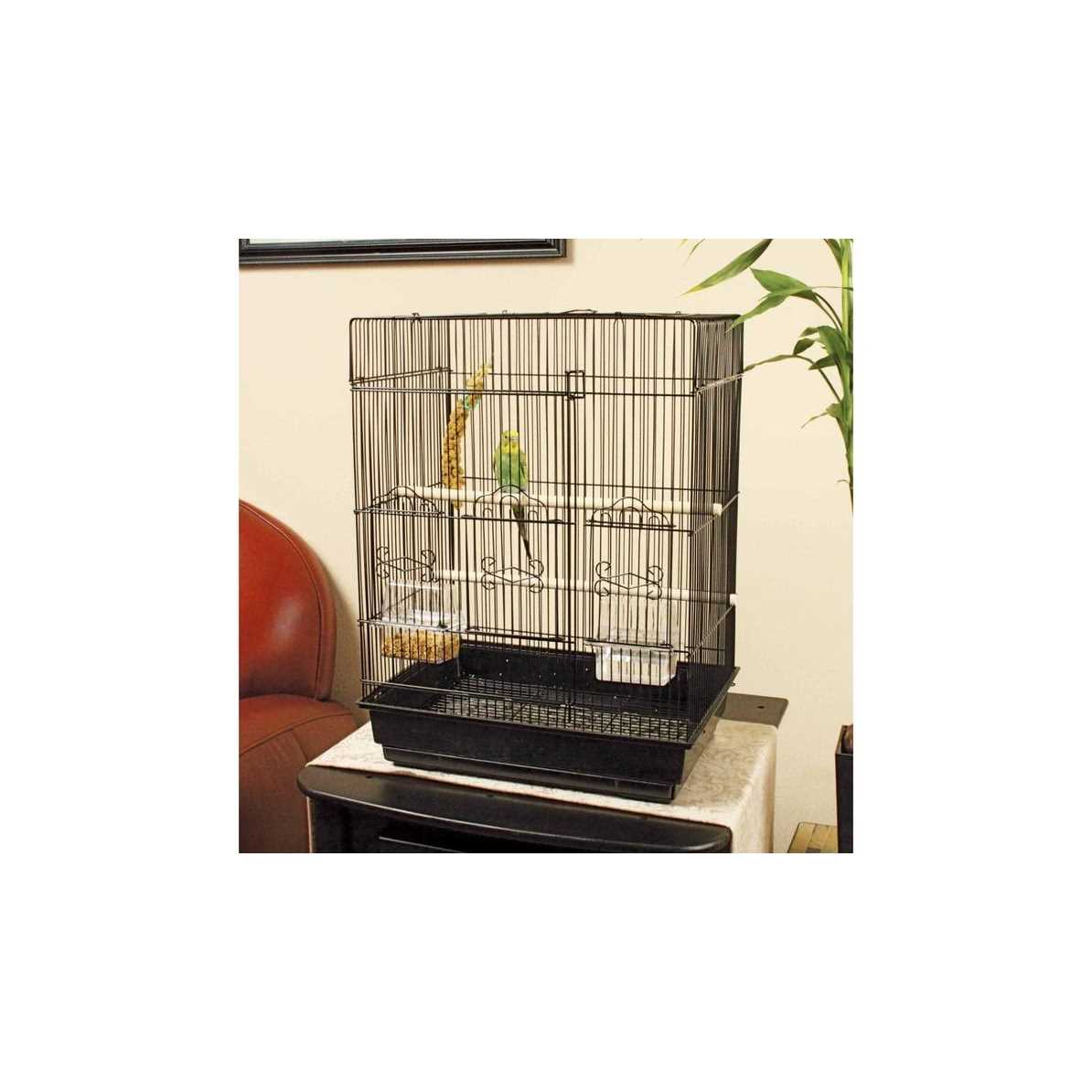 Square Top Parakeet Cage C292283